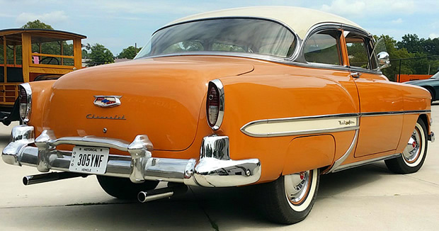 1954 Chevrolet Bel Air 2-door Sedan in Pueblo Tan and ...