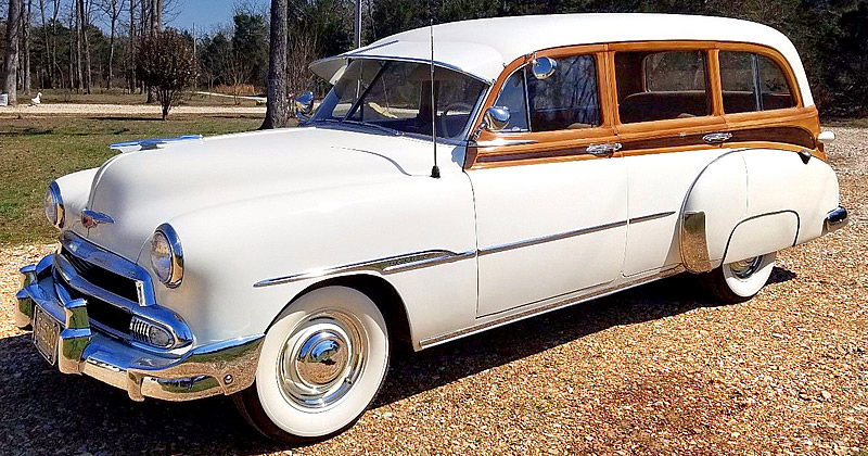 1951 Chevrolet Deluxe Styleline Station Wagon Only 56 000