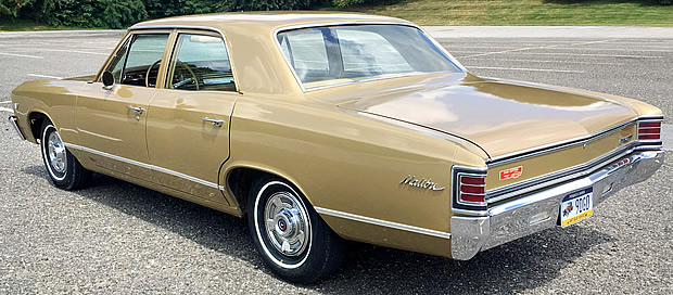 1967 Chevrolet Malibu 42 000 Miles Grenada Gold Fawn