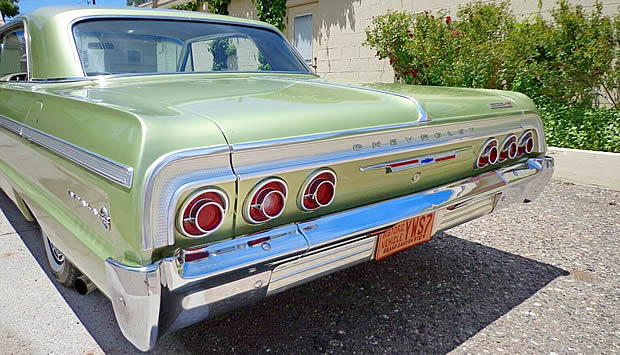 1964 Chevrolet Impala Ss 327 Meadow Green Metallic Code 905